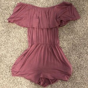 Off the shoulder romper